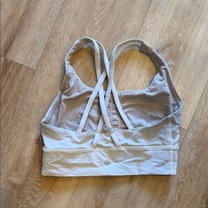 Lululemon Light Gray Sports Bra